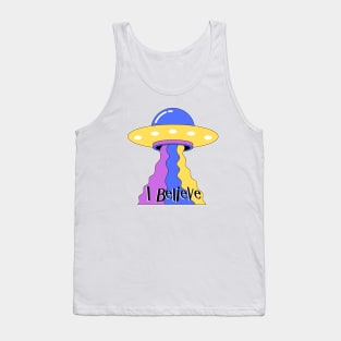 I Believe in UFO's Tank Top